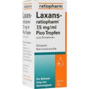 Laxans-ratiopharm 7.5mg/ml Pico Tropfen günstig im Preisvergleich
