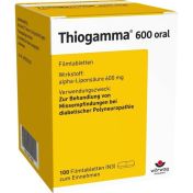THIOGAMMA 600 ORAL günstig im Preisvergleich