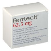 Ferrlecit 62.5 mg Ampullen