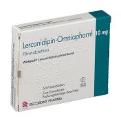 Lercanidipin-Omniapharm 10 mg Filmtabletten
