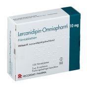 Lercanidipin-Omniapharm 10 mg Filmtabletten
