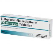 L-Thyroxin-Na-ratiopharm 150 Mikrogramm Tabletten