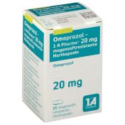 Omeprazol-1 A Pharma 20mg magensaftresis.Hartkaps.