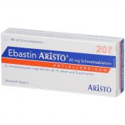Ebastin Aristo 20 mg Schmelztabletten