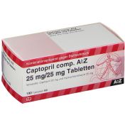 Captopril comp. AbZ 25 mg/25 mg Tabletten