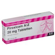 Piroxicam AbZ 20 mg Tabletten günstig im Preisvergleich