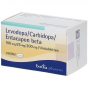 Levodopa/Carbidopa/Entacapon beta 100/25/200mg günstig im Preisvergleich