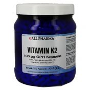 Vitamin K2 100ug GPH Kapseln günstig im Preisvergleich