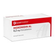 Moxonidin AL 0.2mg Filmtabletten günstig im Preisvergleich