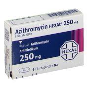 Azithromycin HEXAL 250mg Filmtabletten