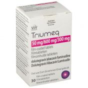 Triumeq 50mg/600mg/300mg Filmtabletten günstig im Preisvergleich