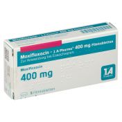 Moxifloxacin - 1 A Pharma 400 mg Filmtabletten günstig im Preisvergleich