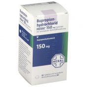 Bupropionhydrochlorid HEXAL 150 mg Tabletten günstig im Preisvergleich