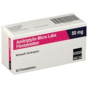 Amitriptylin Micro Labs 50 mg Filmtabletten günstig im Preisvergleich
