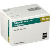 Gabapentin-Micro Labs 600 mg Filmtabletten
