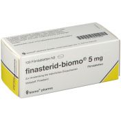 finasterid-biomo 5mg Filmtabletten