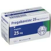 PregabaHEXAL 25 mg Hartkapseln günstig im Preisvergleich