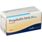 Pregabalin beta 25 mg Hartkapseln günstig im Preisvergleich