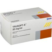 TRUSOPT-S 20mg/ml Augentropfen in Einzeldosisbehäl