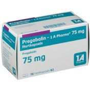 Pregabalin - 1 A Pharma 75 mg Hartkapseln günstig im Preisvergleich
