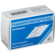 Pregabalin Hennig 25 mg Hartkapseln