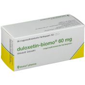 duloxetin-biomo 60mg magensaftresistente Hartkaps.