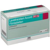 Levetiracetam Accord 500mg Filmtabletten günstig im Preisvergleich