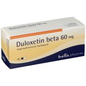 Duloxetin beta 60mg magensaftresistente Hartkaps.