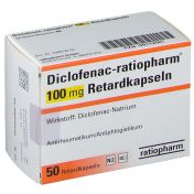 Diclofenac-ratiopharm 100 mg Retardkapseln günstig im Preisvergleich