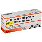 Diclofenac-ratiopharm 100 mg Retardkapseln günstig im Preisvergleich