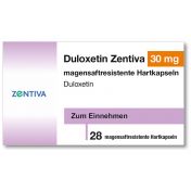 Duloxetin Zentiva 30mg magensaftresistente Hartkap günstig im Preisvergleich