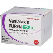 Venlafaxin PUREN 75 mg Hartkapseln retardiert günstig im Preisvergleich
