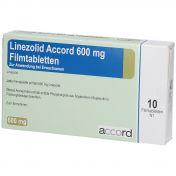 Linezolid Accord 600mg Filmtabletten günstig im Preisvergleich