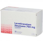 Levetiracetam Heumann 750 mg Filmtabl. Heunet
