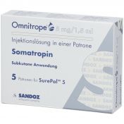 OMNITROPE 5 mg/1.5 ml Injektionslösung f. SurePal