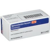 Spironolacton Accord 25 mg Filmtabletten