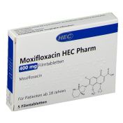 Moxifloxacin HEC Pharm 400 mg Filmtabletten günstig im Preisvergleich