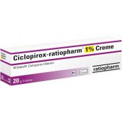 Ciclopirox-ratiopharm 1% Creme