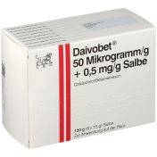 DAIVOBET 50 Mikrogramm/g + 0.5 mg/g Salbe günstig im Preisvergleich