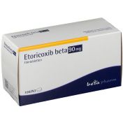 Etoricoxib beta 90 mg Filmtabletten günstig im Preisvergleich