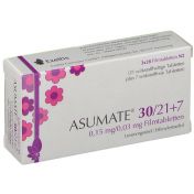 Asumate 30/21+7 0.15 mg/0.03 mg Filmtabletten