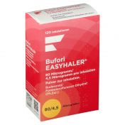 Bufori Easyhaler 80/4.5ug 120 Dosen günstig im Preisvergleich