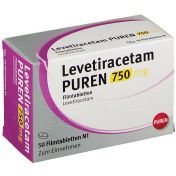 Levetiracetam PUREN 750 mg Filmtabletten