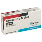Etoricoxib Mylan 90 mg Filmtabletten günstig im Preisvergleich