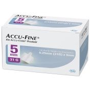 ACCU-FINE Sterile Nadeln für Insulinpens 5 mm günstig im Preisvergleich