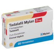Tadalafil Mylan 5 mg Filmtabletten günstig im Preisvergleich