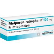 Melperon-ratiopharm 100mg Filmtabletten günstig im Preisvergleich