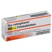 IBU-ratiopharm 400 mg Filmtabletten günstig im Preisvergleich