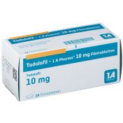 Tadalafil - 1 A Pharma 10 mg Filmtabletten günstig im Preisvergleich