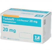 Tadalafil - 1 A Pharma 20 mg Filmtabletten